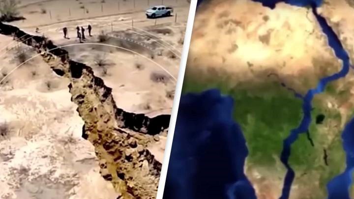 اكتشف العلماء تشكيل محيط جديد مع بدء انقسام إفريقيا